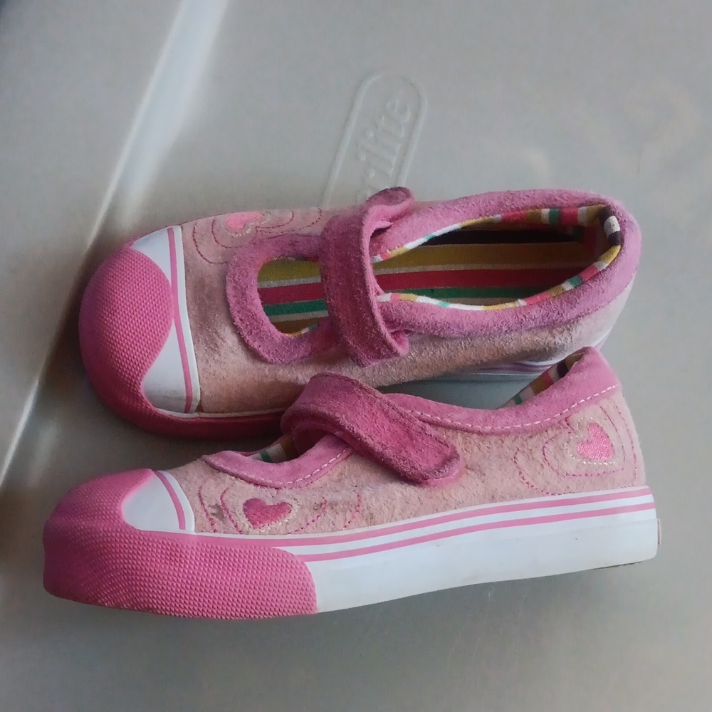 Morgan & Milo suede mary jane sneakers